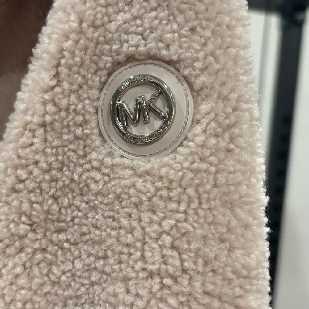 Michael Kors Champagne Sherpa Jacket - Picture 4 of 10